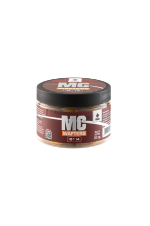 Бойлы нейтральные VS Baits Wafters  MC 18x14мм  70 г ( Cкопекс+клубника)