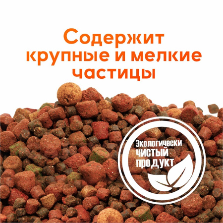 Бойлы тонущие Lion Baits Euro Baits Spod Mix измельченные + пеллетс 5 кг (Слива)