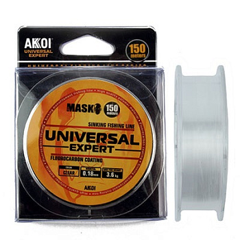 Леска Akkoi AKKOI Mask Universal Expert  150м /0.350мм (Прозрачный) 