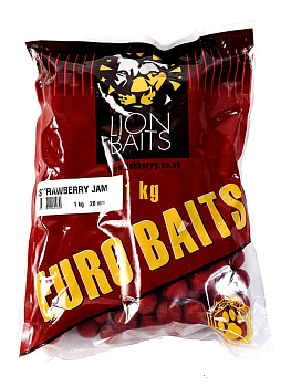 Бойлы тонущие Lion Baits  Euro Baits Red Fruits 20мм 1 кг (Красные фрукты) 