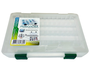 Коробка рыбака Fisherbox 220 220х160х20 мм