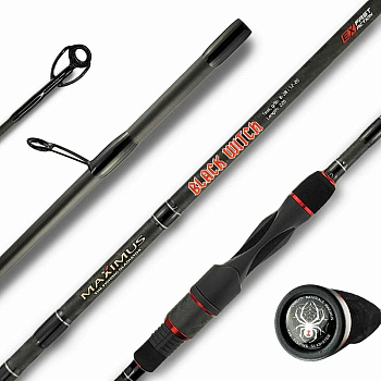 Спиннинг Maximus Black Witch Jig 24MH 240 см / 15-45 г (двухчастное)