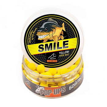 Бойлы плавающие Minenko SMILE  Strawberry 12мм 110 г (Клубника) 