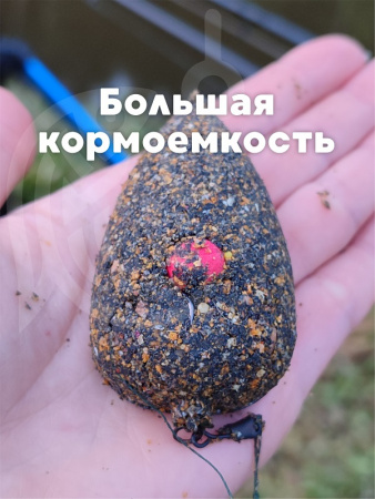 Флэт кормушка Tackle Fish Wide XL Flat Method  80г