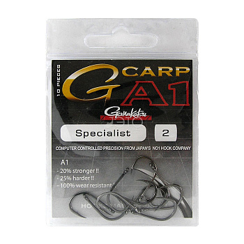 Крючки Gamakatsu  G-Carp Specialist Size 4  